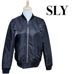 【人気✨】SLY スライ MA-1 フライトジャケット ナイロンジャケット