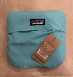 patagonia ターコイズ エコバッグ