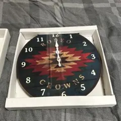 非売品　ロデオクラウン　掛け時計