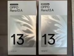 OPPO Reno13A アイスブルー2台セット　新品未開封