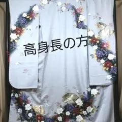 009 振袖 銀彩 成人式 卒業式