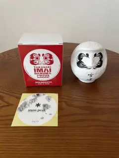 レア 非売品 Snow Peak スノーピーク 中 だるま 2023 高崎だるま