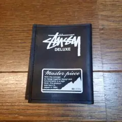 STUSSY DELUXE master piece ブラックパスケース
