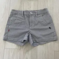 PEARLY GATES ストライプ ショートパンツ