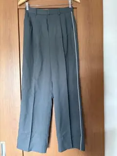 グローバルワーク　ラインワイドパンツ