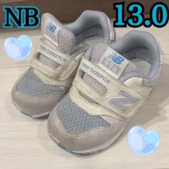 newbalance 996 ベビーシューズ スニーカー 13 グレー ブルー