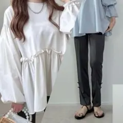【M】しまむら 水陸両用 lulala misato プルオーバー +パンツ