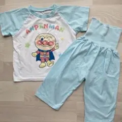 バンダイ　アンパンマン 水色　パジャマ　95 キッズ　男の子　女の子