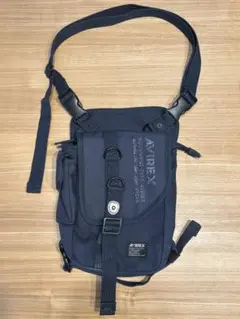 AVIREX アビレックス　ショルダーバッグ レッグバック　ネイビー