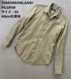 ⭐️TOMORROWLAND⭐️PILGRIM/XS◎Albini社素地◎麻