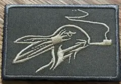smoking Rabbit patch 新品　ミリタリ