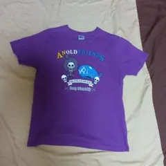 ONE PIECE tシャツ ブルック&ラブーン 紫