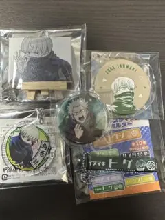 呪術廻戦 狗巻棘 缶バッジ アクリルキーホルダー