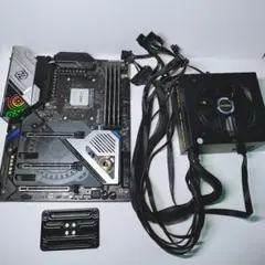 Ryzen 5800x、X570 Taichi、メモリ32GB、電源セット