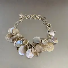 シェル ゴールド ブレスレット