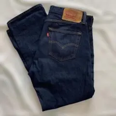 Levi's 501 ダークブルー W36 L31 ストレートデニム