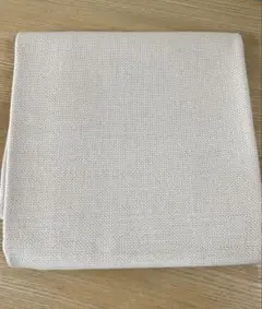 こぎん刺し コングレス 布 国産 綿 ベージュ 90×100cm 約7目