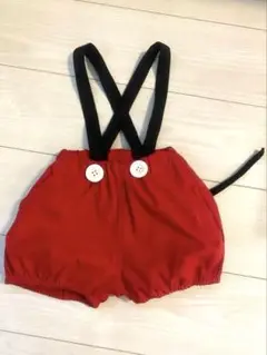 【新品】しまむら　リトルウィークエンド　ミッキー　なりきりパンツ しっぽ