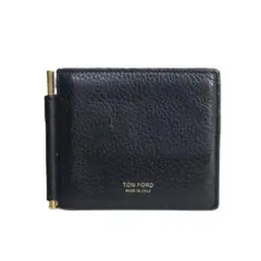 TOM FORD トムフォード 折り財布 マネークリップ ブラック メンズ