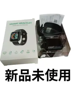 新品未使用　カラーディスプレイ スマートウォッチ 本体 黒