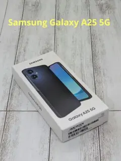 Samsung Galaxy A25 5G ブラック 本体