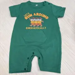 グリーンロンパース 80サイズ