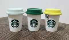 スターバックス　ミニチュアカップ 3色セット