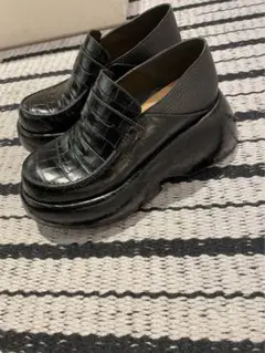 ロエベ 厚底ローファー