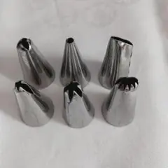 製菓　口金　6種