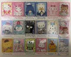 キャラポトレ サンリオキャラクターズ 2 箔押し 2枚 ノーマル 16枚 セット