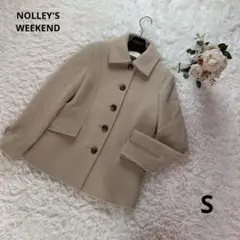 ✨美品✨NOLLEY'S WEEKEND コート ステンカラー ウール