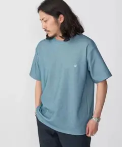 SHIPS ワンポイントロゴ バーズアイTシャツ 新品