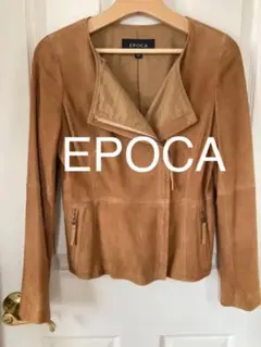 お買い得!EPOCA スエードライダースジャケット