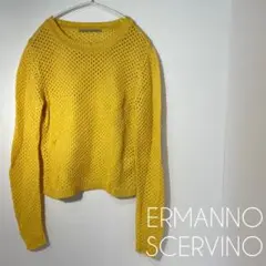 ERMANNO SCERVINO マスタードカラー セーター