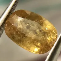 スフェーン イエロー 2.025ct 【鑑別】チタナイト 天然スフェーン