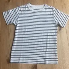 mont-bell ストライプ Tシャツ 130