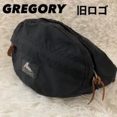 【希少】GREGORY ボディバッグ テールメイトXS 旧ロゴ USA ブラック