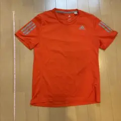 adidas running Sサイズ オレンジTシャツ