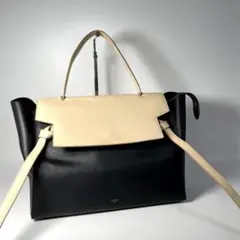 セリーヌ CELINE ベルトバッグ バイカラー ハンドバッグ トートバッグ
