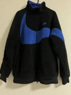 Nike フリースジャケット ブラック/ブルー