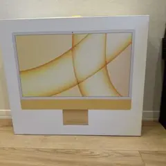 【美品】Apple iMac 24インチ イエロー 本体とキーボード