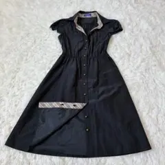 BURBERRY バーバリー　ブルーレーベル　シャツ　ワンピース　半袖