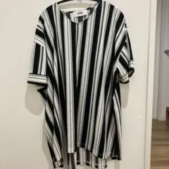 AZUL by MOUSSY ストライプ 半袖チュニック M