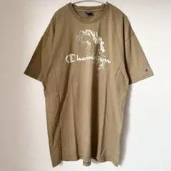 Champion チャンピオン　Tシャツ カーキ　ビッグシャツ　XXXL 4L