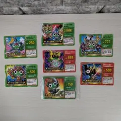ケロロ軍曹トレーディングカード(ケロロクエスト)7枚