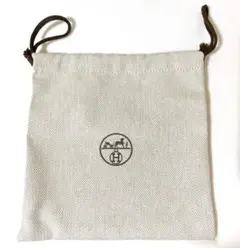 新品未使用　HERMES 巾着袋