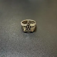 星形　スター　シルバー　925 リング　19号　メーカー不明
