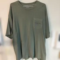 COACH オリーブグリーン Tシャツ X-LARGE