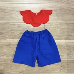 関西万博にオススメ・キッズ用スタイとハーフパンツ　100サイズ