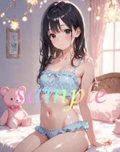 c261 美少女 かわいい イラスト 下着 コスプレ セクシー A4ポスター
